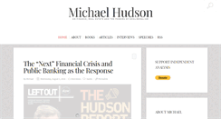 Desktop Screenshot of michael-hudson.com